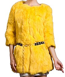 image d'un manteau de fourrure jaune comme nicky minaj