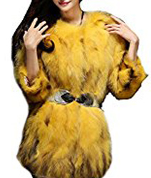 image d'un manteau jaune comme nicky minaj