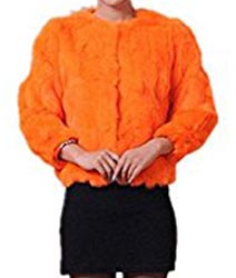 image d'une veste orange comme nicky minaj
