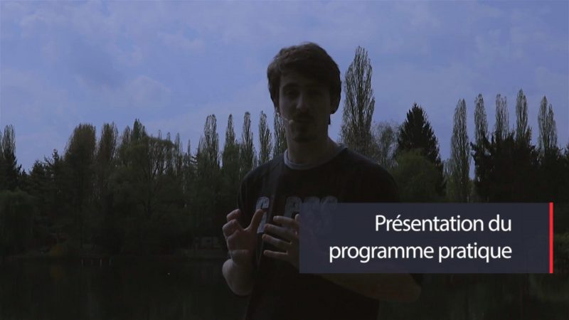 Présentation du programme pratique
