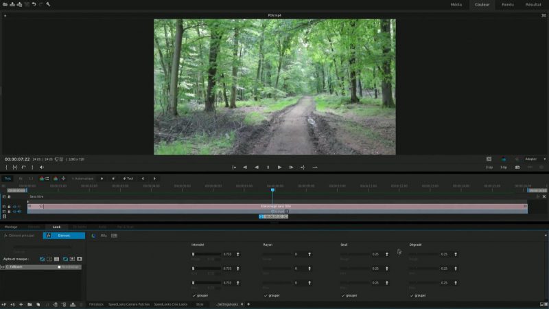 Ajouter un look preset