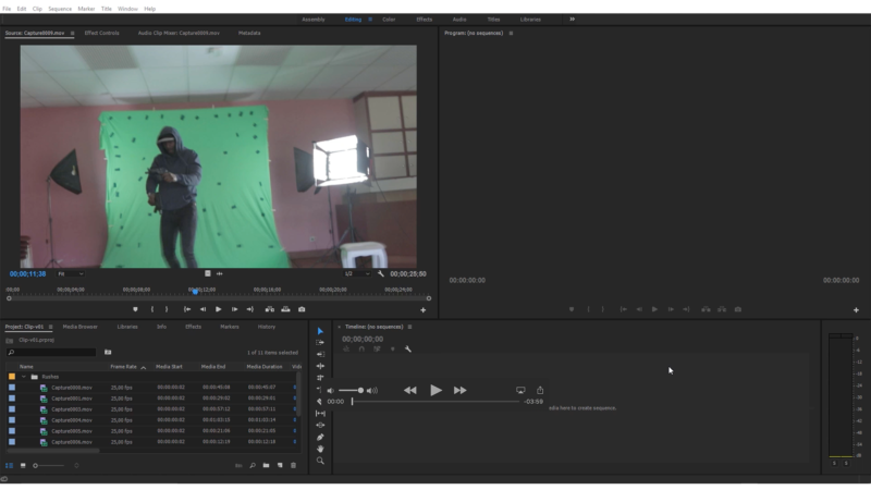Création de sous-clips, parties utiles pour le montage