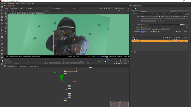 Track 3D de la camera avec le Camera Tracker de Nuke